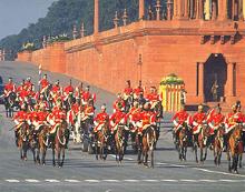 Riding in India