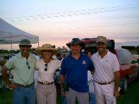 L to R:  Carlos Gracida, Mimi Gracida, John Crawford & Memo Gracida