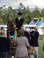 Bowmore Blair Castle CCI** winner, Lucinda Fredericks